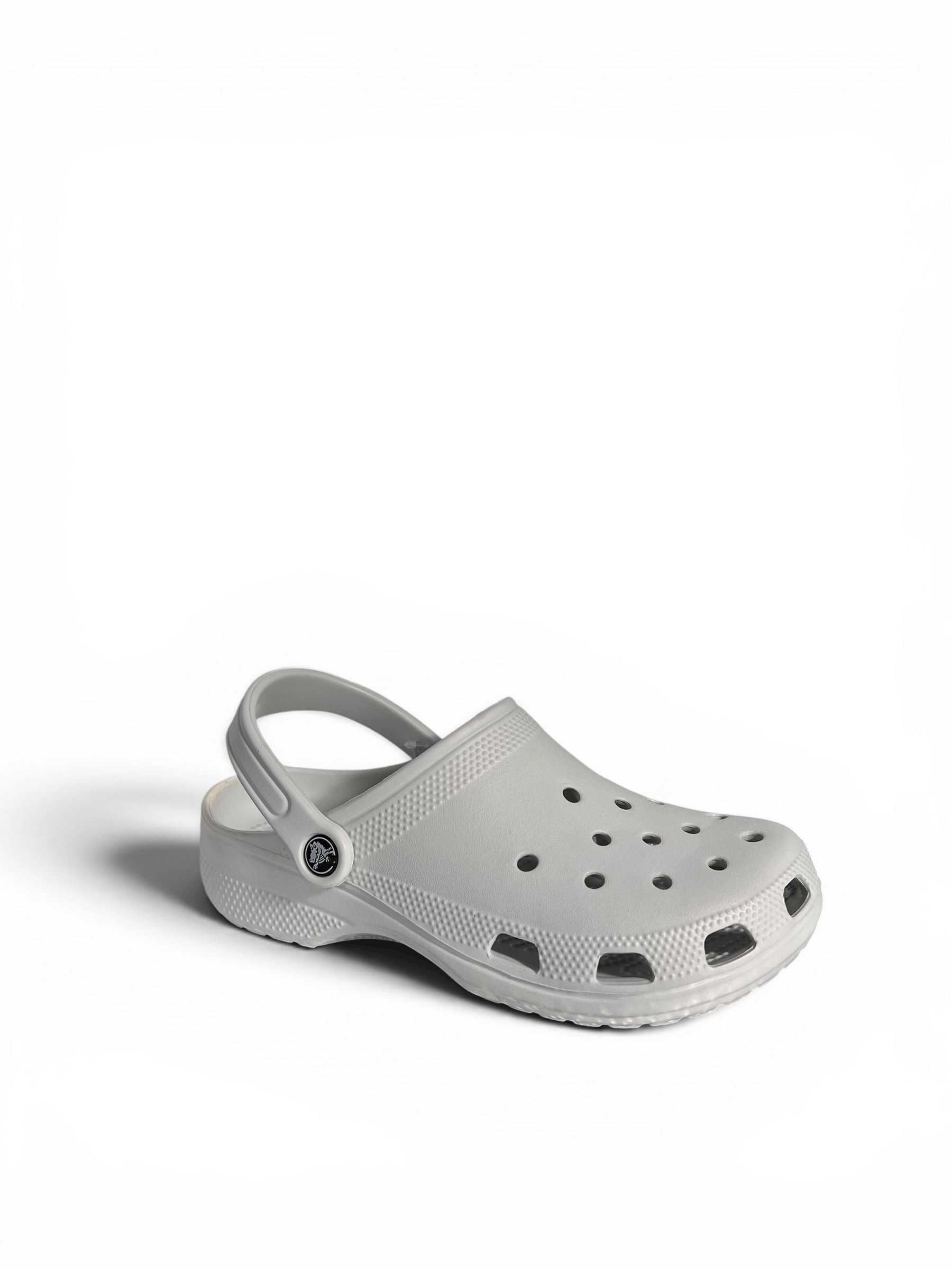 Grey clogs