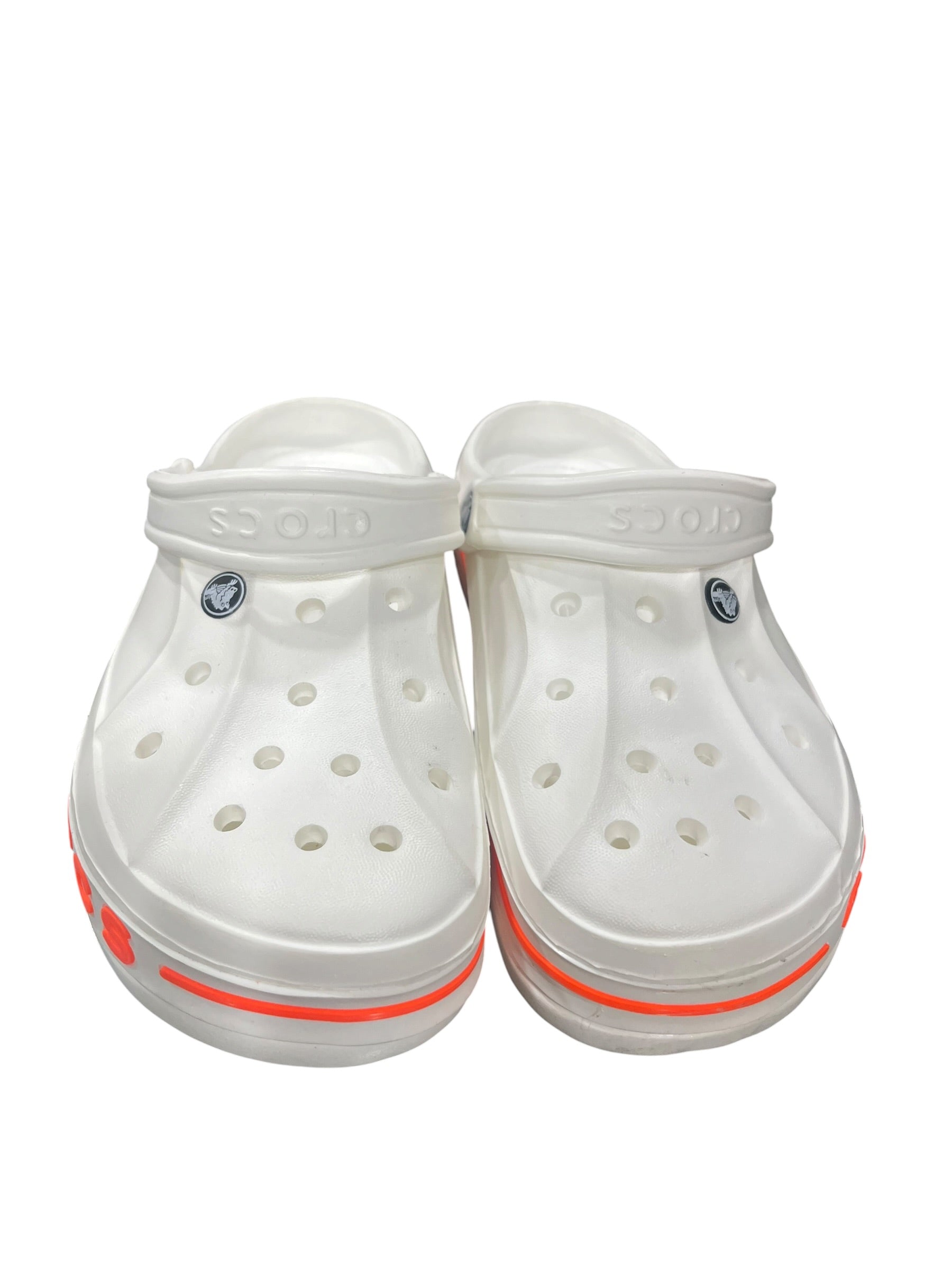 white org clogs