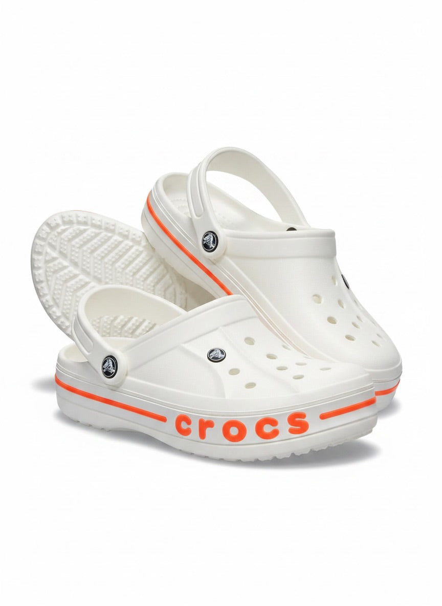 white org clogs